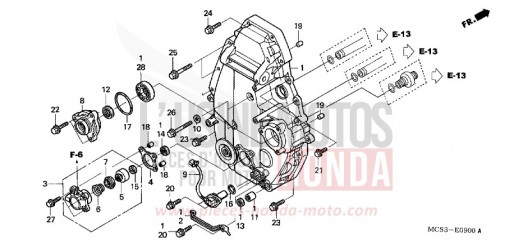 PANNEAU DE CARTER-MOTEUR ST13002 de 2002